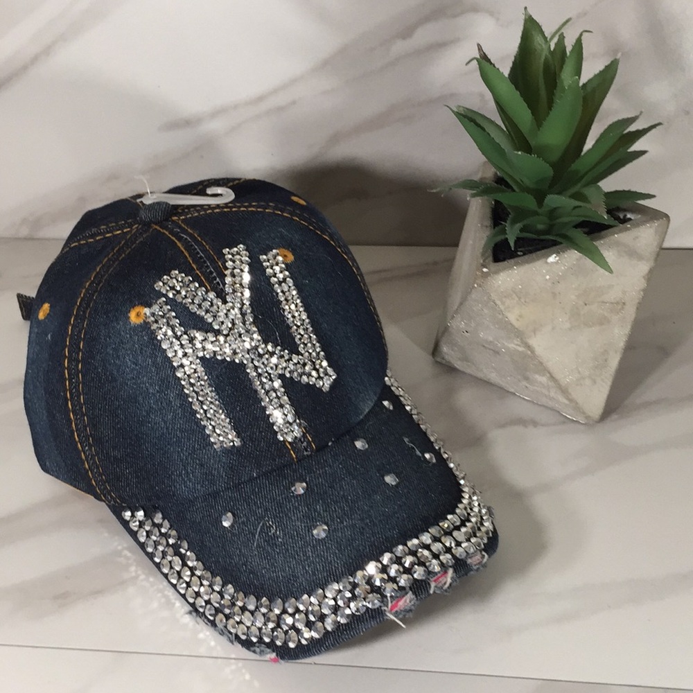 NY BLING ADJUSTABLE CAP
